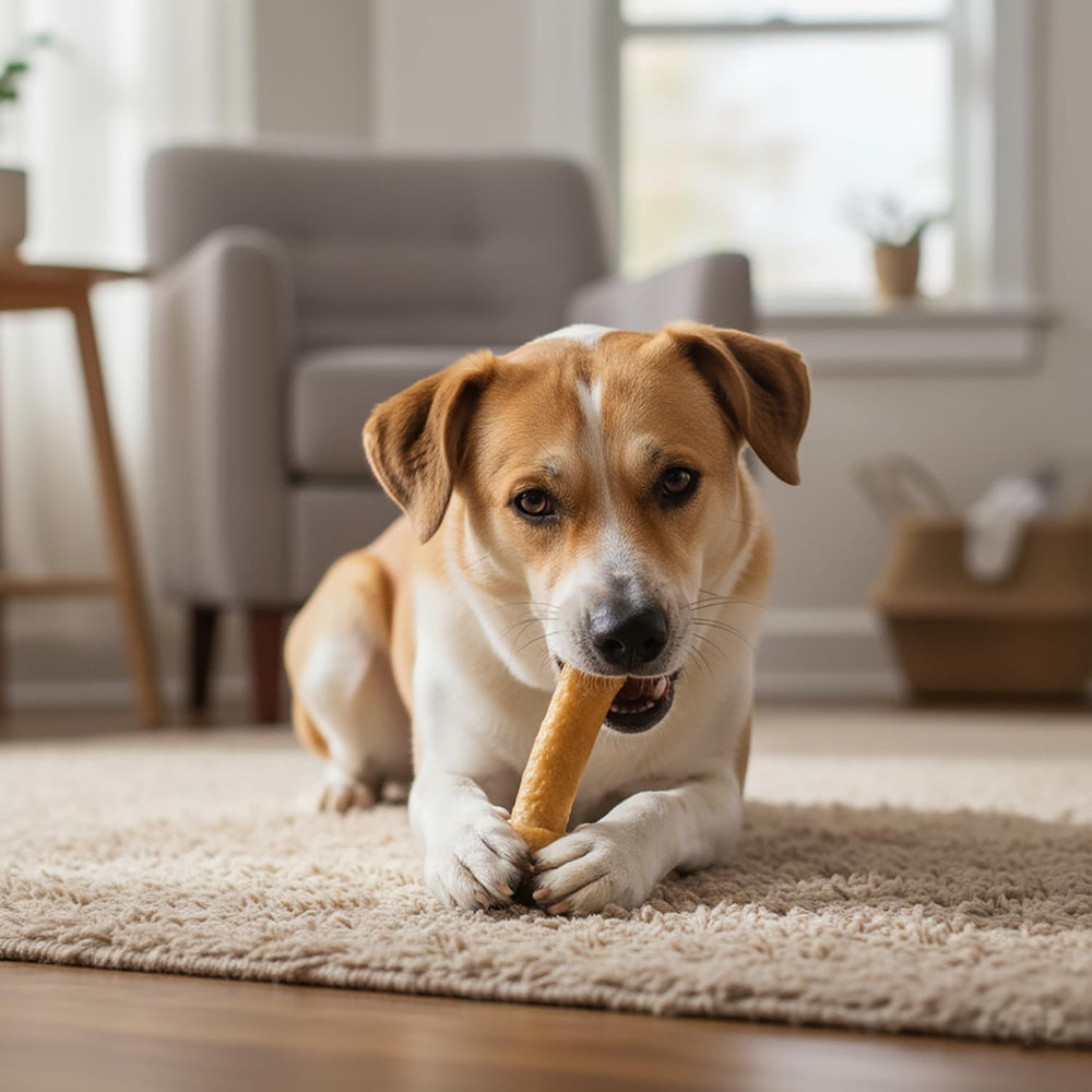 Fieldcrest Farms Nothin’ to Hide dense-texture chew—long-lasting bite for dogs up to 35 lbs.