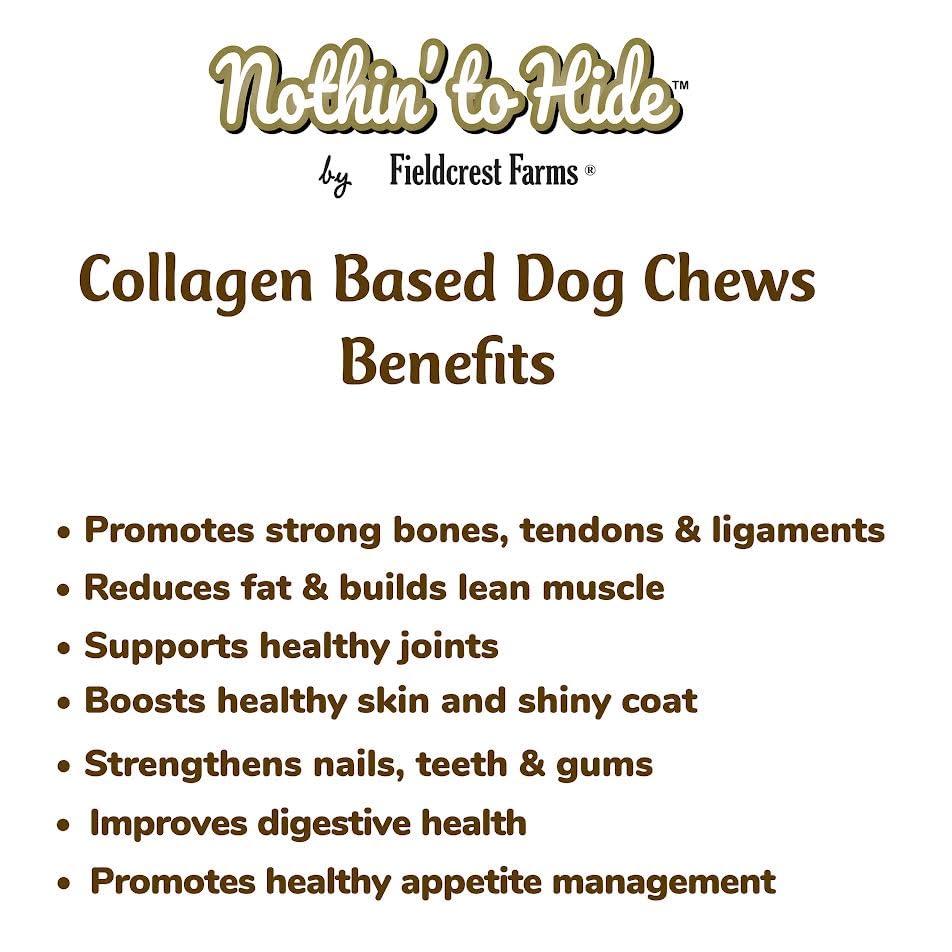 Fieldcrest Farms Nothing to Hide Twist Stix dog chews, digestible chew option for dogs
