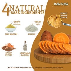 Fieldcrest Farms Nothing to Hide Twist Stix peanut butter pack back with nutrition info