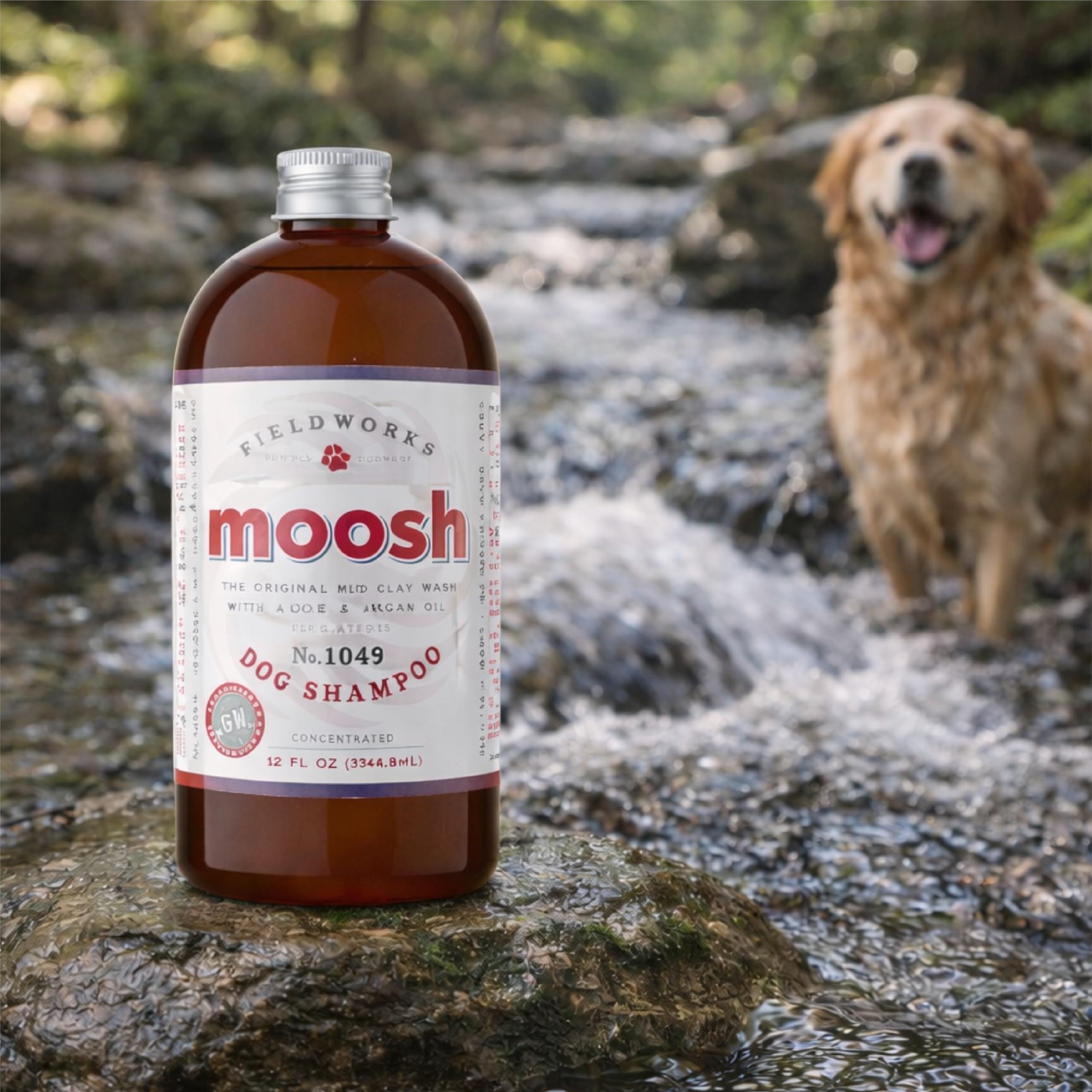 Fieldworks MOOSH creamy lather demonstrates concentrated formula for efficient shampooing