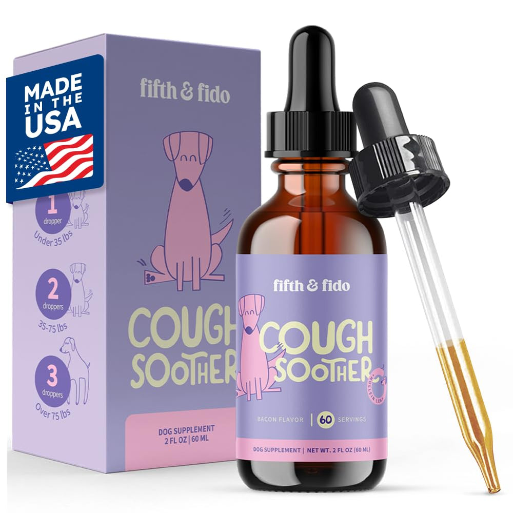 Fifth & Fido kennel cough remedy ready for home use.