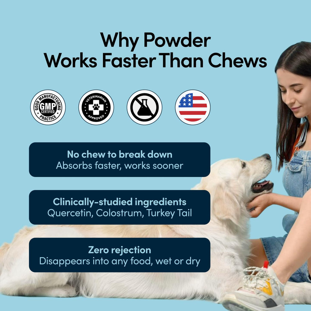 Powder in a bowl supports gentle skin comfort with daily use