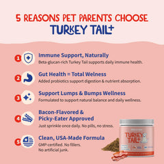 Meal topper by Fifth & Fido on dog bowl demonstrates tasty nutrition boost.