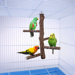 Filhome multi-bird perch play area encourages flock interaction.