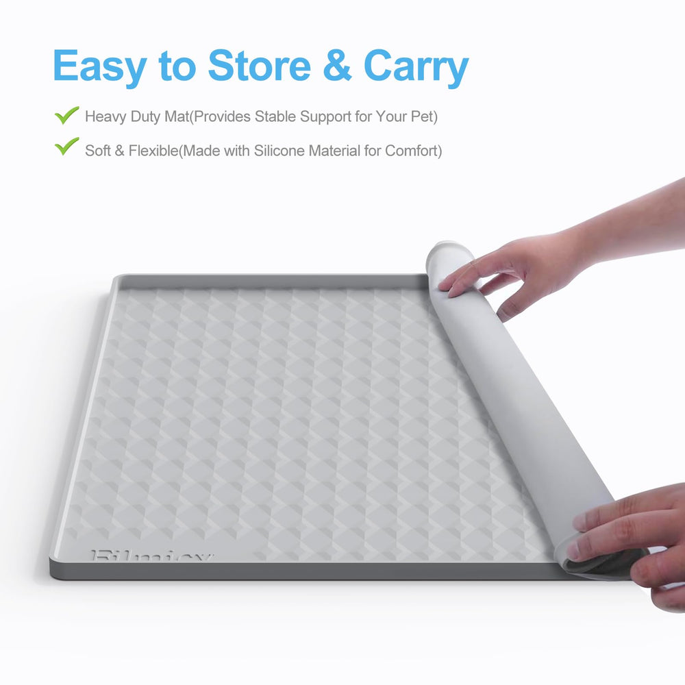 Filmicy 24x24 pad holder for dogs maintains pad stability during busy routines.