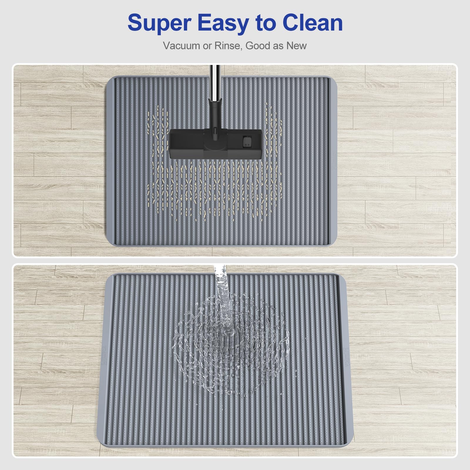Filmicy BPA-free silicone keeps paws safe and cleaning simple.