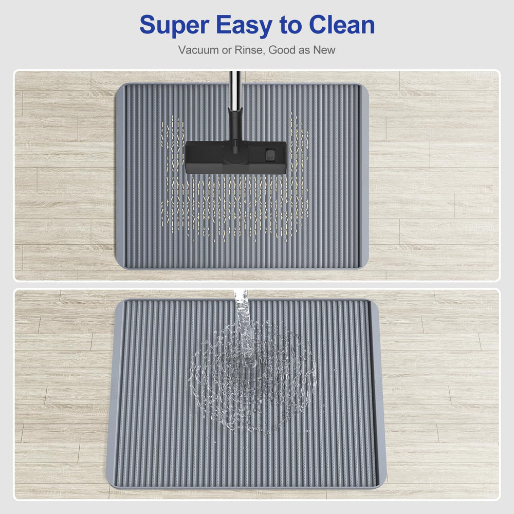 Filmicy BPA-free silicone keeps paws safe and cleaning simple.