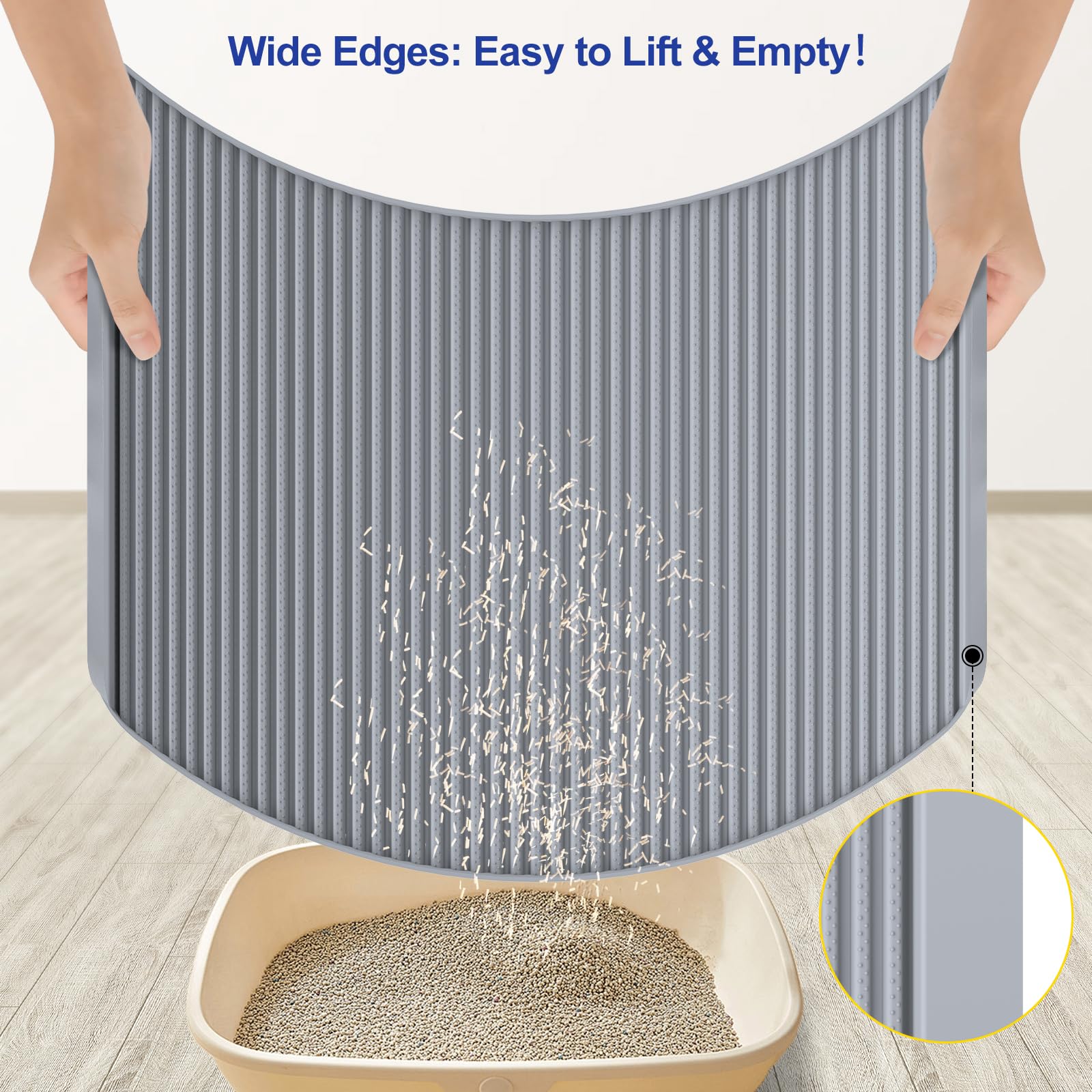 Filmicy dual-use mat doubles as a feeding mat for tidy meals.