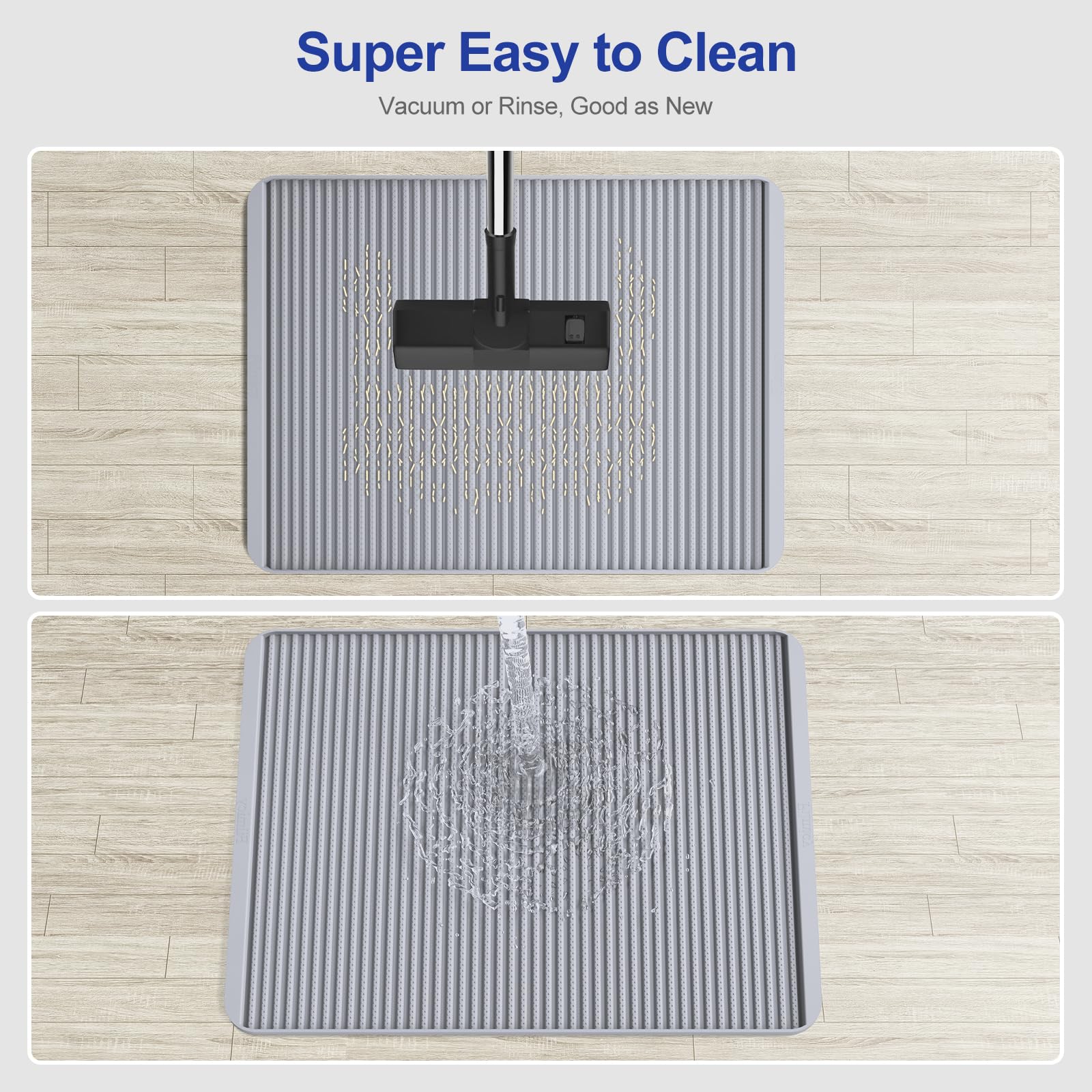 Filmicy durable BPA-free silicone mat lasts through years of use.