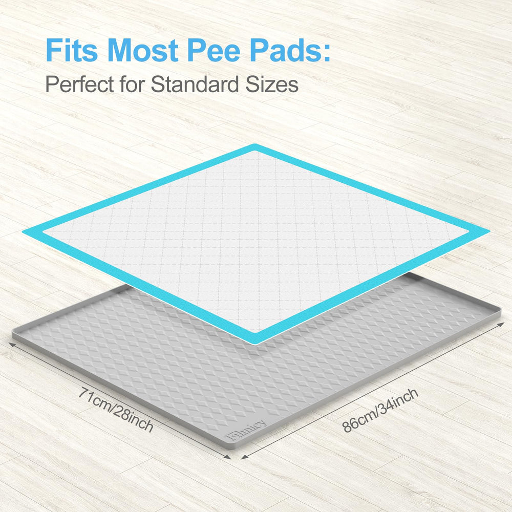 Filmicy textured support boosts airflow beneath the pad for efficient absorption.