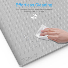 Filmicy waterproof surface is easy to wipe for quick daily cleaning.