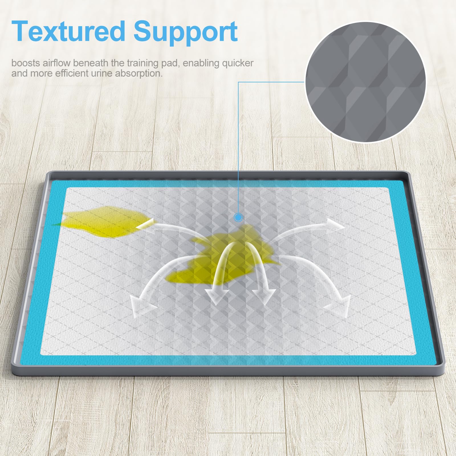 Filmicy multi-use mat serves as feeding mat or kitchen protector.