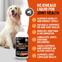Pour-friendly cap enables easy dosing on Finest For Pets bottle.