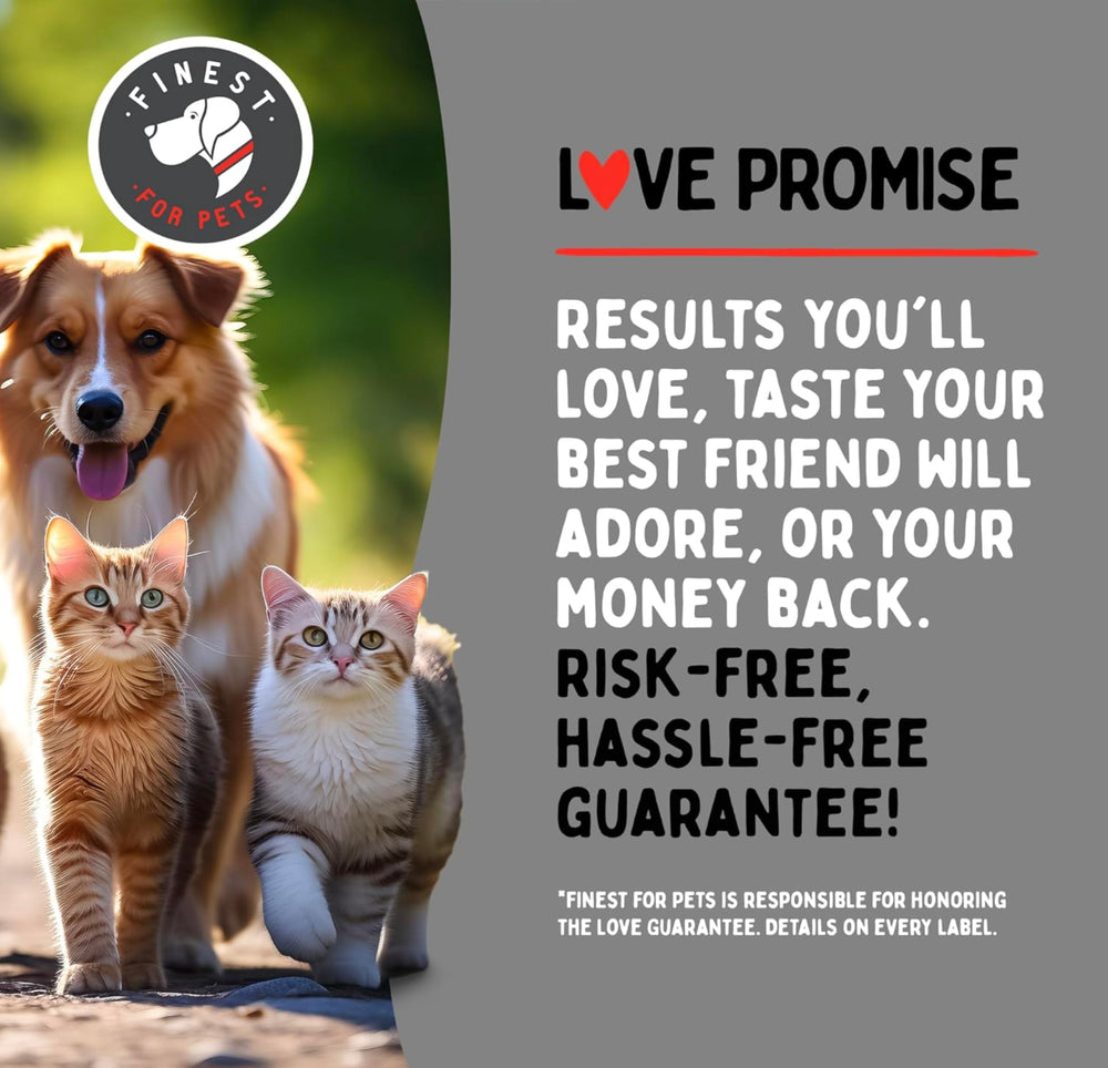 Finest For Pets serving scoop aids precise daily doses.