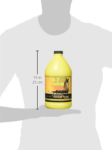 Finish Line U7 gastric aid liquid label showing dosage directions for use.
