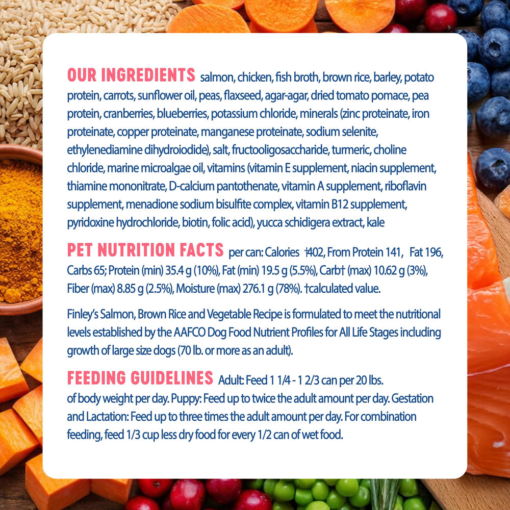 Finley's real-ingredients-brand-quality emphasizes wholesome, flavorful meals.