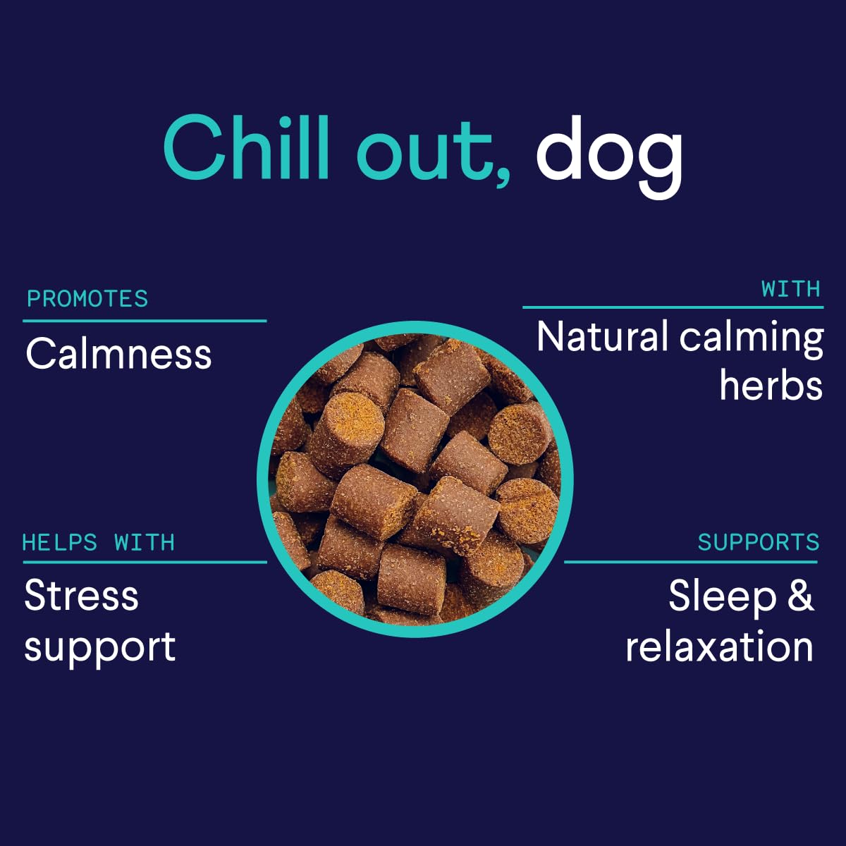 Finn Calming Aid beef liver ingredient detail highlighting flavor and sourcing