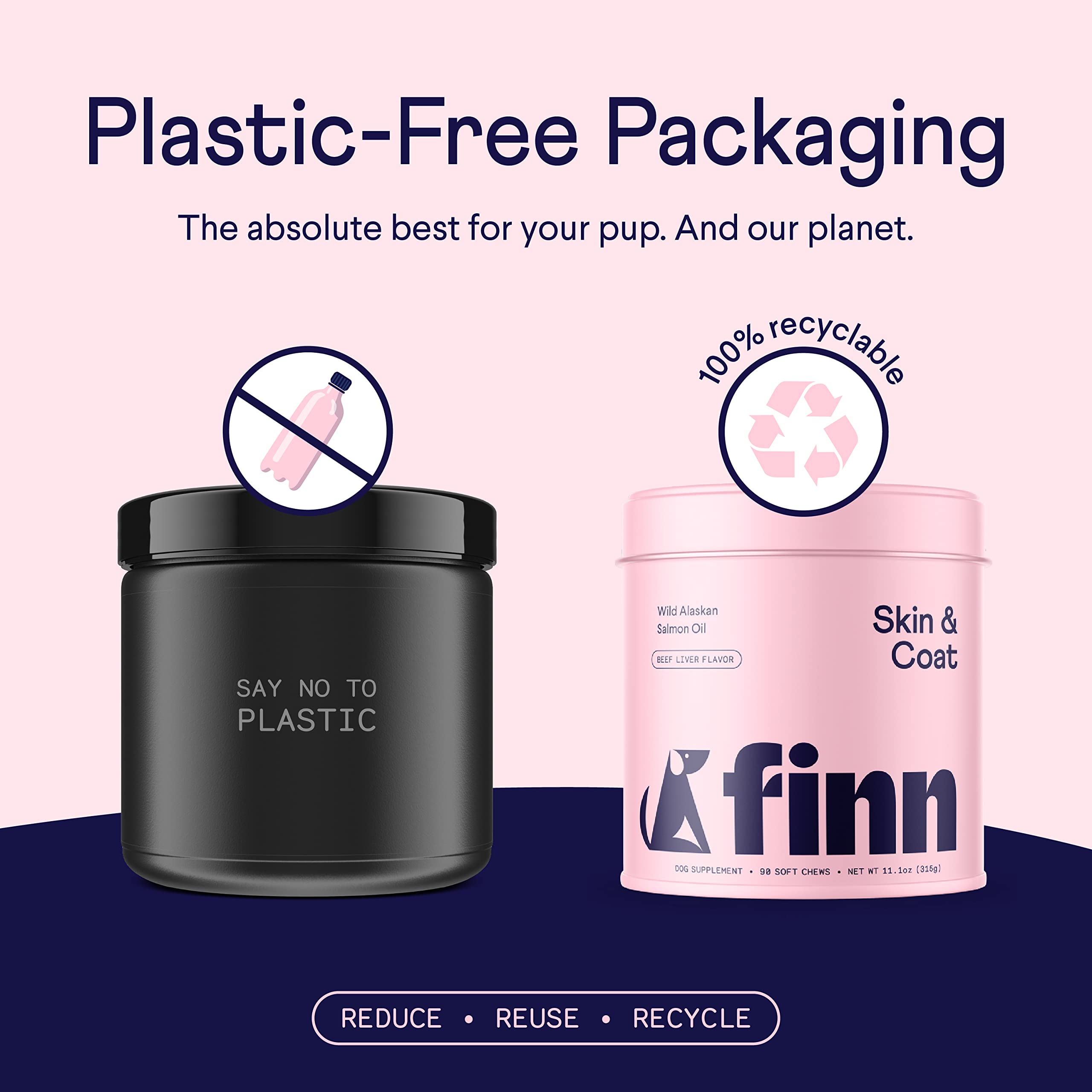 Finn Skin & Coat after use reveals a healthier, shinier coat