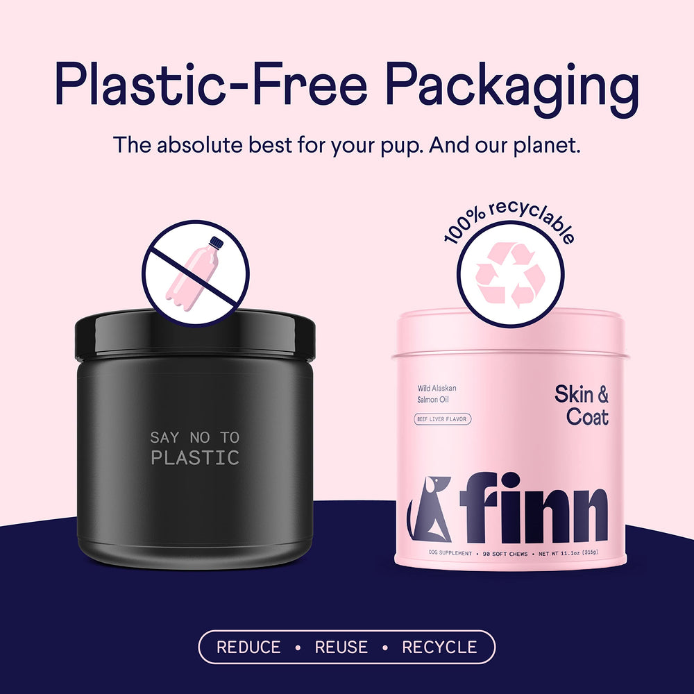 Finn Skin & Coat after use reveals a healthier, shinier coat