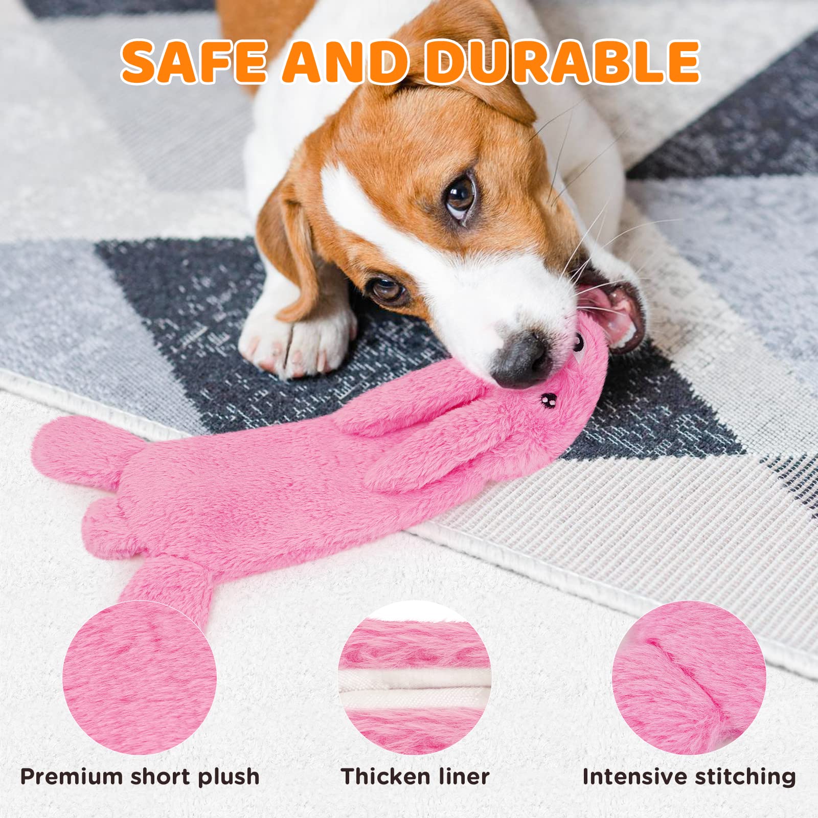 FIREOR duck squeak toy with pocket for water bottle option