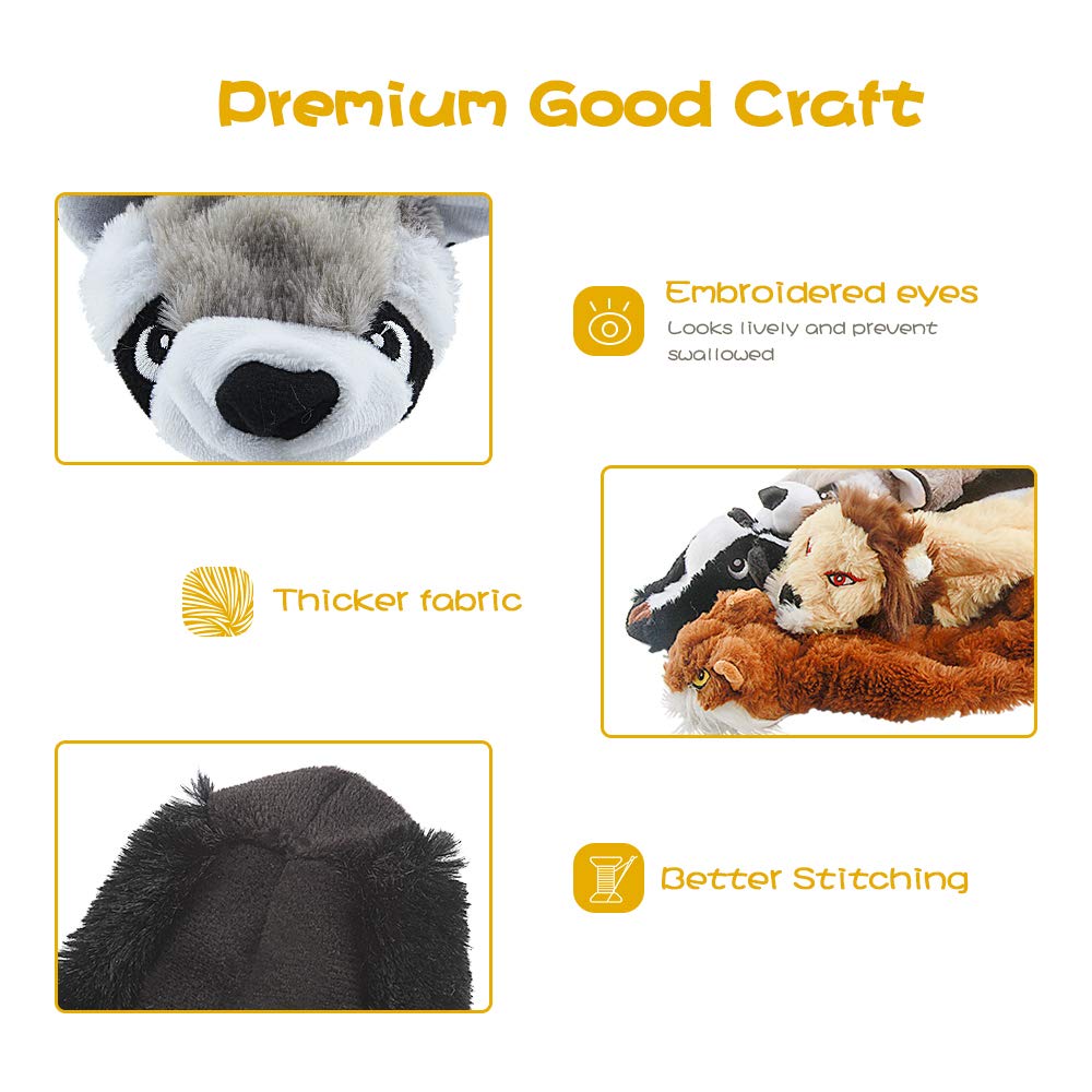 FireOr durable stitching helps toys endure rough play.