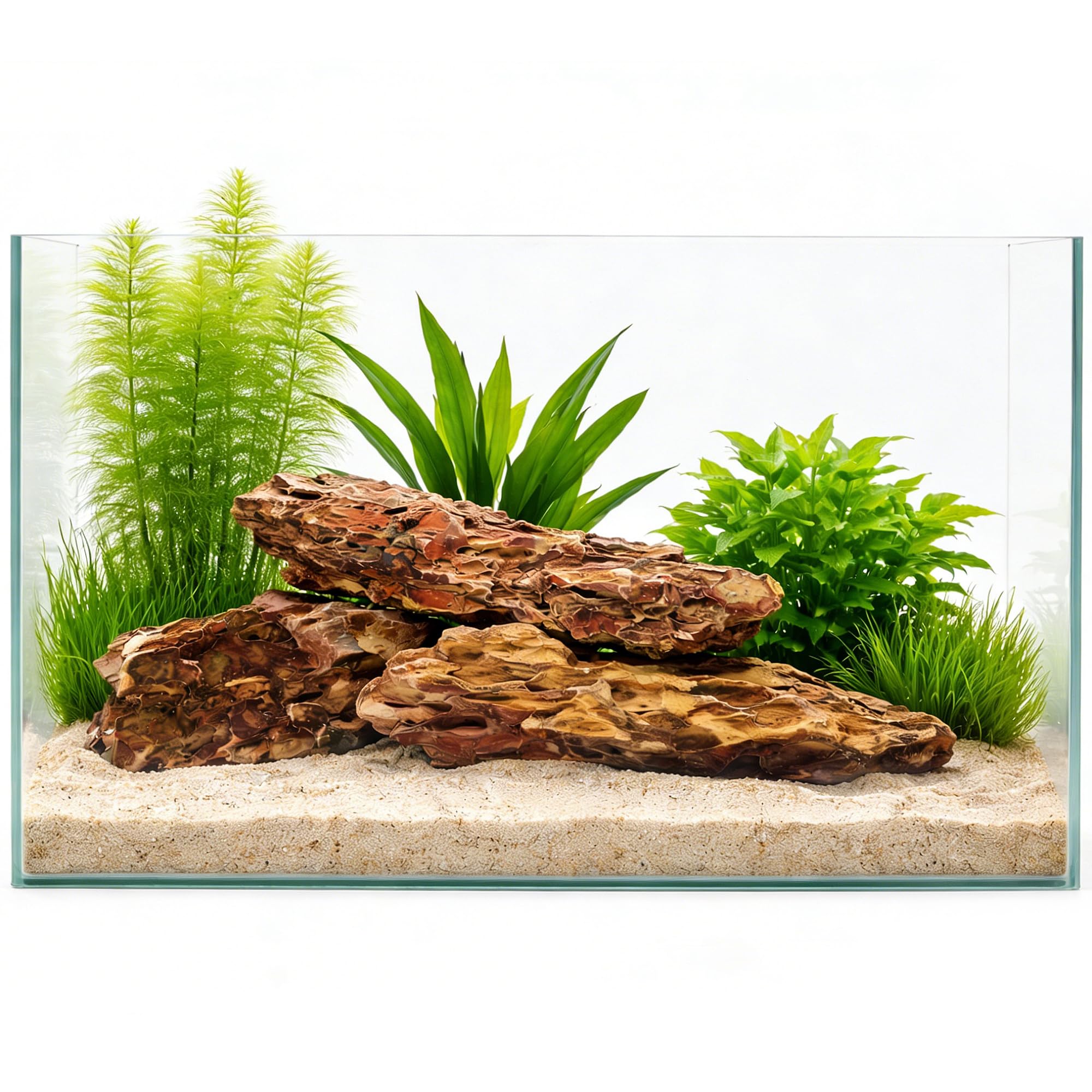 FISCAPE dragon stone 3-piece pack simplifies large-scale aquascaping
