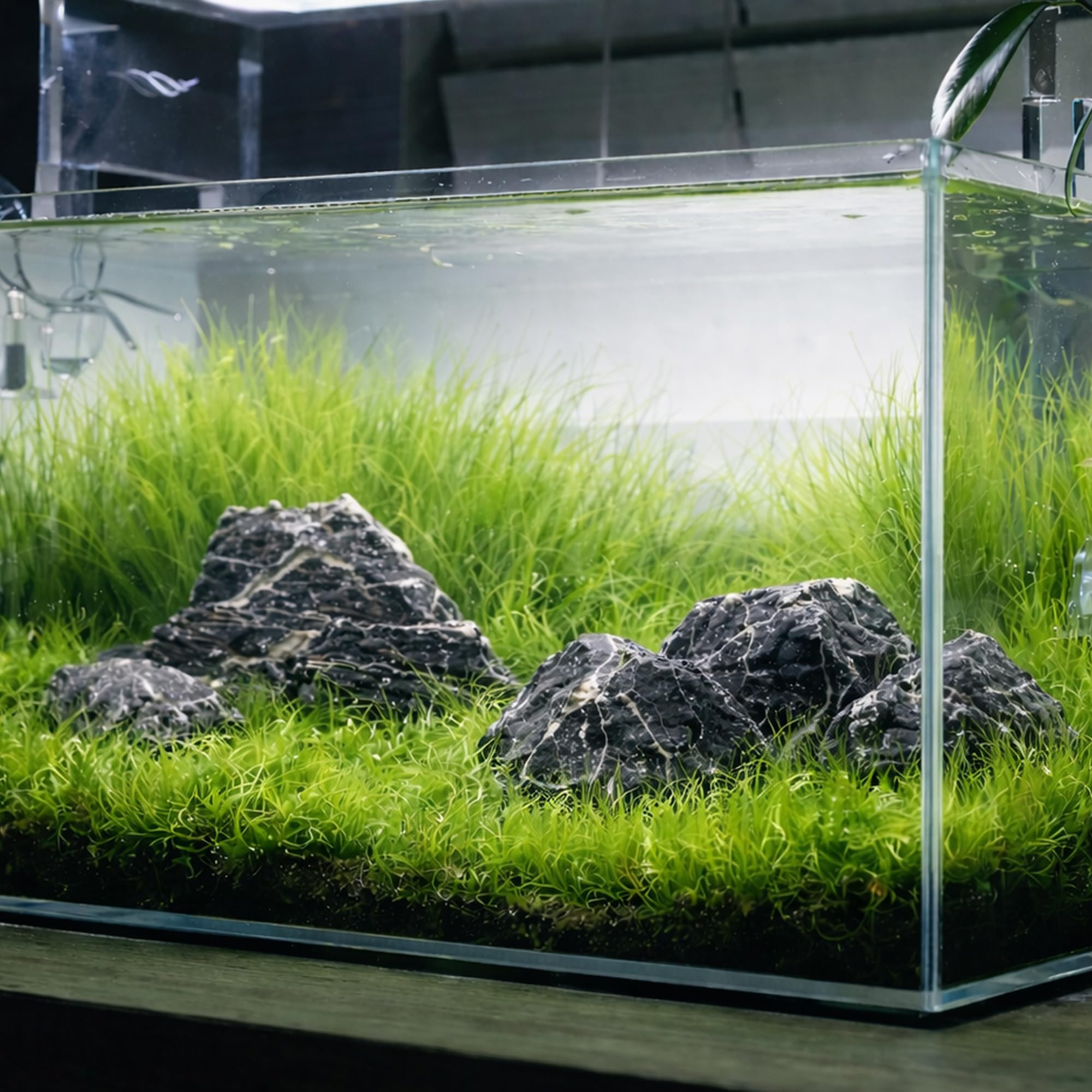 FISCAPE Seiryu stone aquascape setup illustrating versatile placement