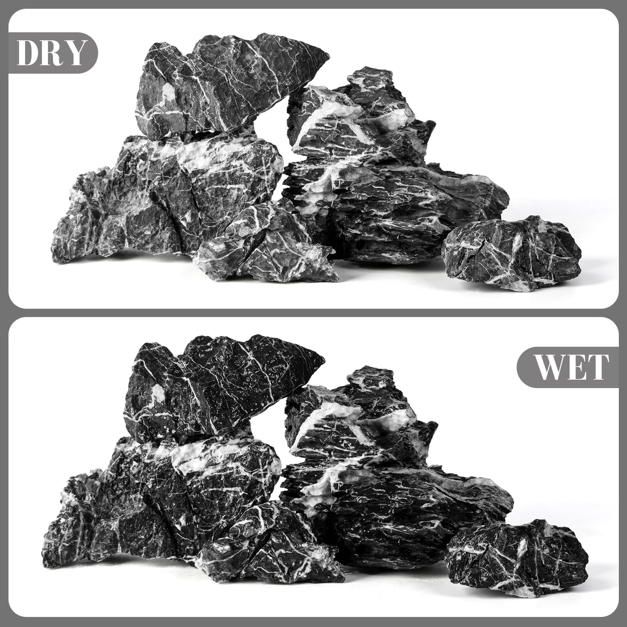 FISCAPE Seiryu stone moss attachment ready for plant growth