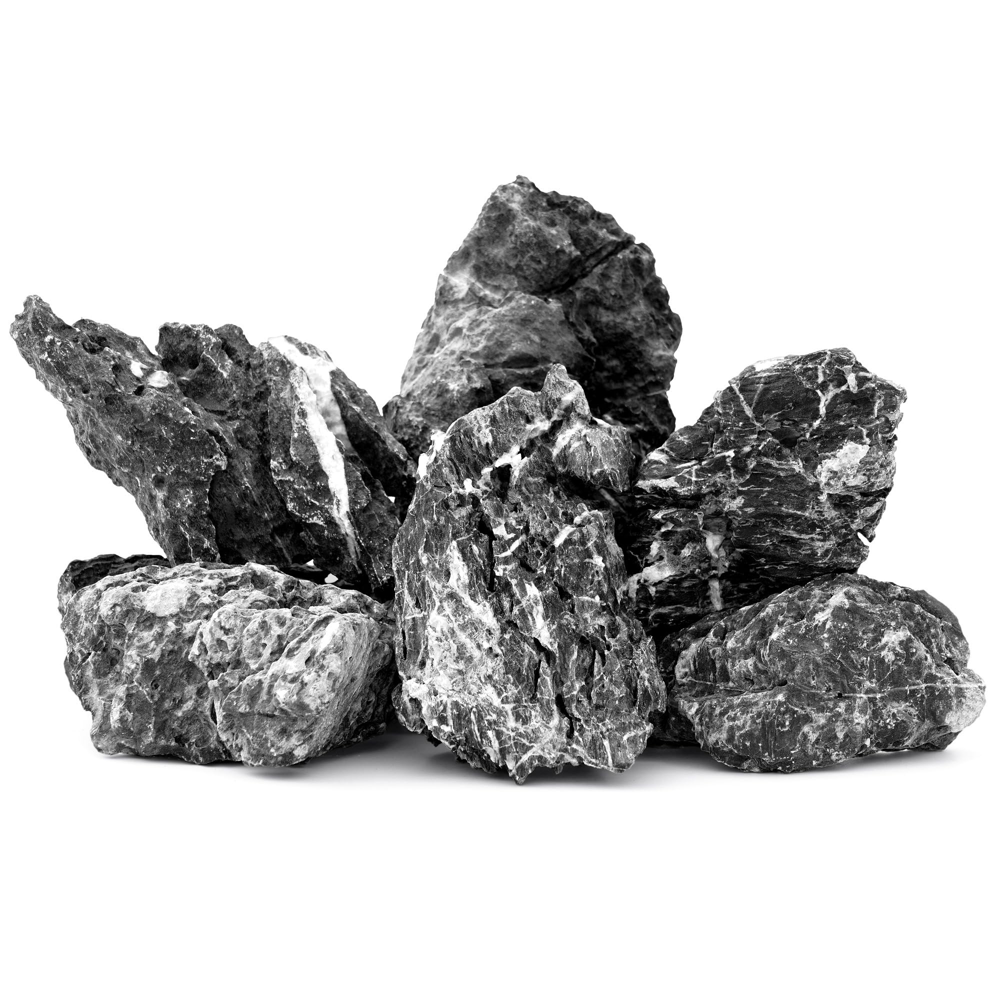 FISCAPE Seiryu stones six-pack creates bold structure for aquascaping dreams.