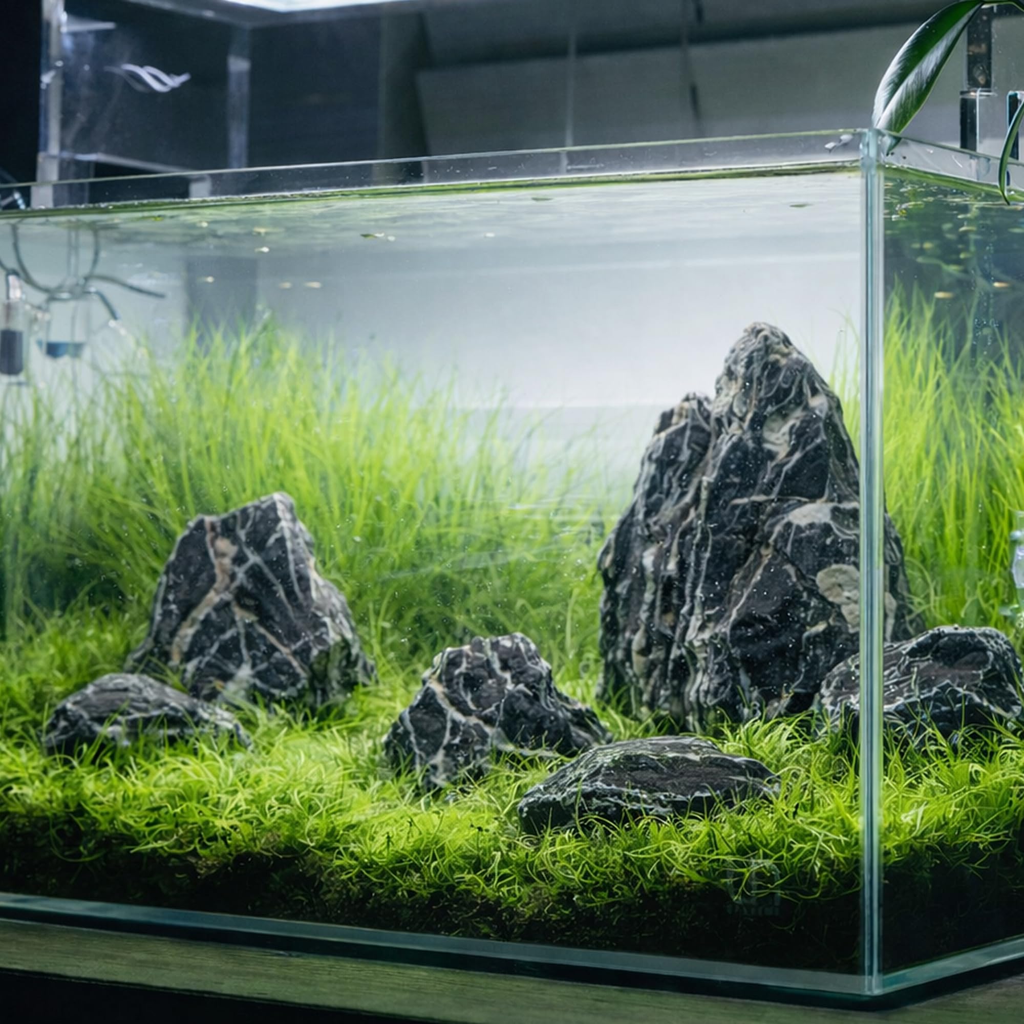 FISCAPE Seiryu stones showcase natural variation, adding authentic character to aquascapes.