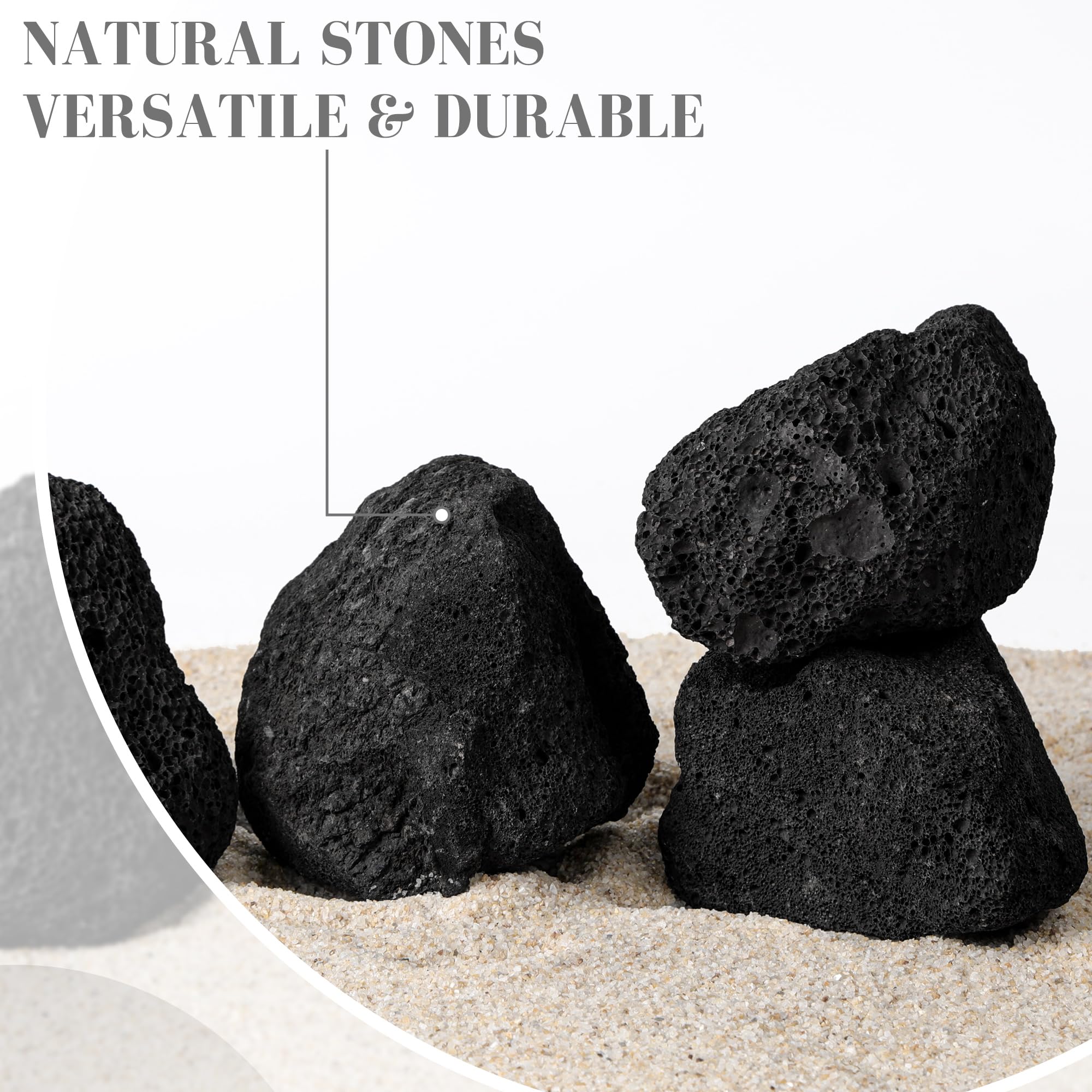 FISCAPE porous stone pieces help create layered transitions in paludariums.