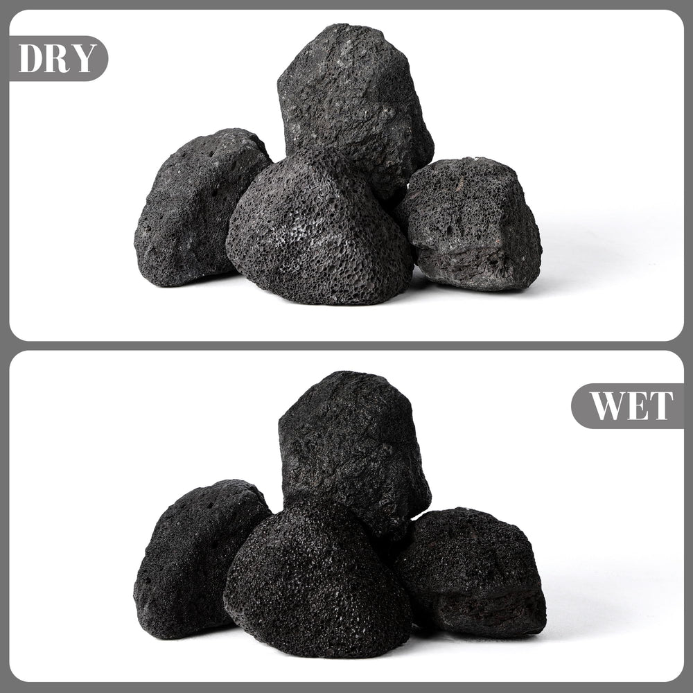 FISCAPE natural lava rocks reserve space for biofilm growth and beneficial bacteria.