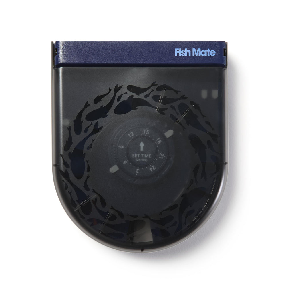 Fish Mate F14 compact-size design fits neatly in aquarium cabinet