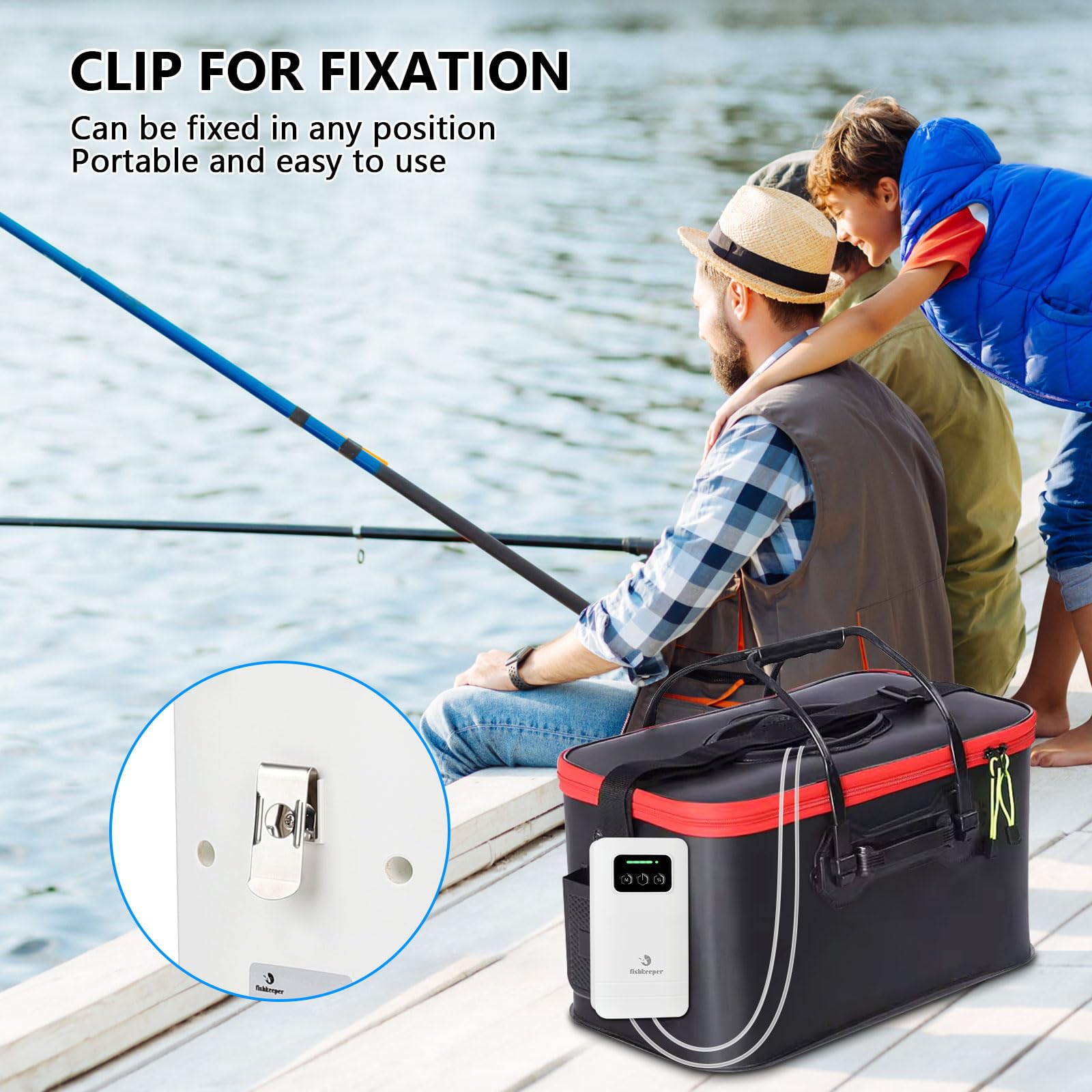 fishkeeper air pump delivering steady airflow ideal for 125-gallon tanks