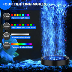 Fishkeeper Bubble Light brightness levels provide nuanced glow