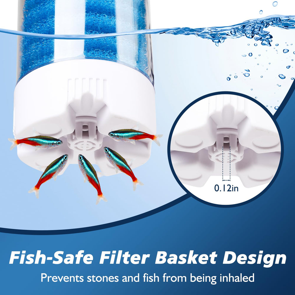 fishkeeper silent bubble mode for peaceful daytime operation