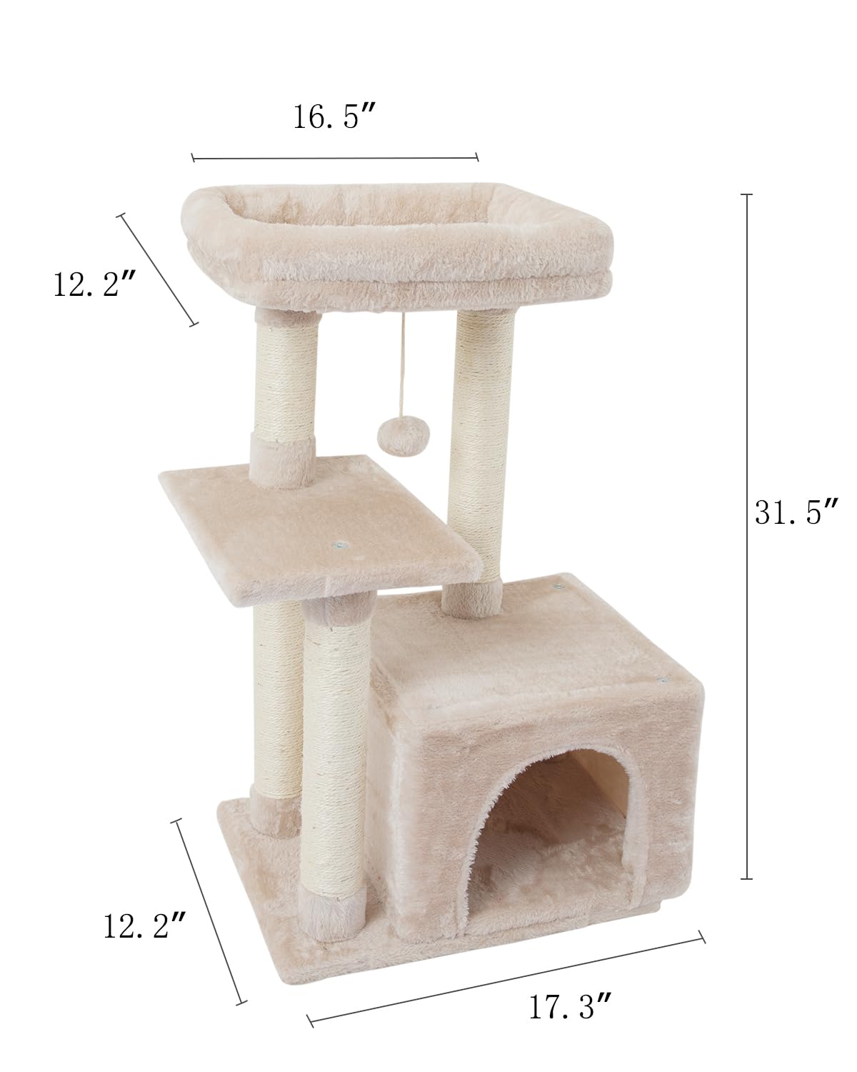 FISH&NAP easy-assembly design and included tools simplify setup at home.