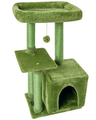 FISH&NAP sisal scratching post encourages natural scratching and nail care.