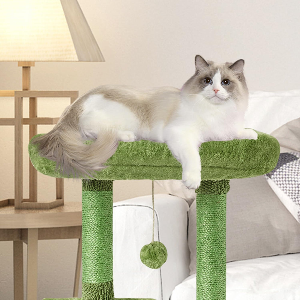 FISH&NAP soft faux fur surface offers cozy lounging spots.