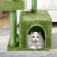 FISH&NAP spacious platform lets cats observe the room from above.