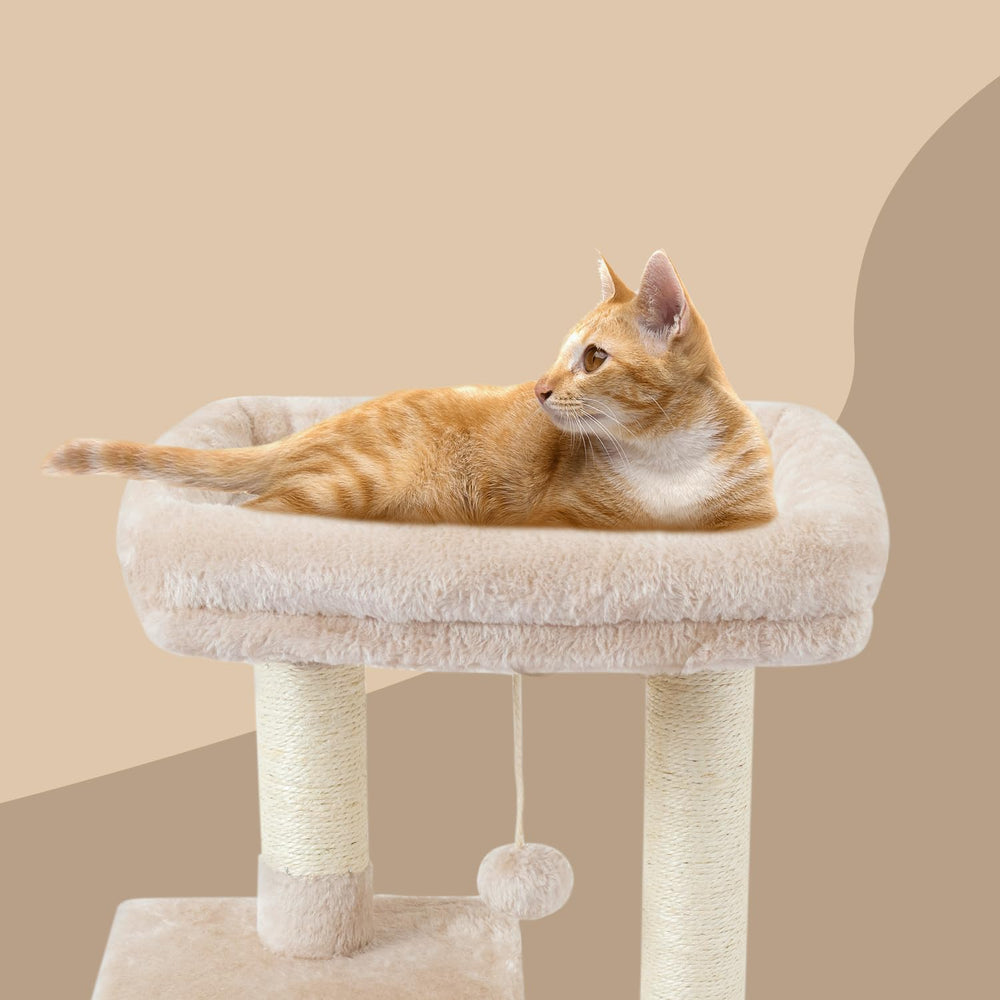 FISH&NAP spacious platforms provide ample room for lounging and surveying the room.