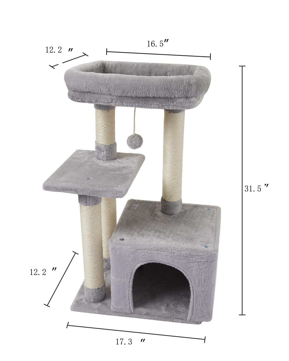 FISH&NAP cat tree shown in a cozy corner for daily fun.