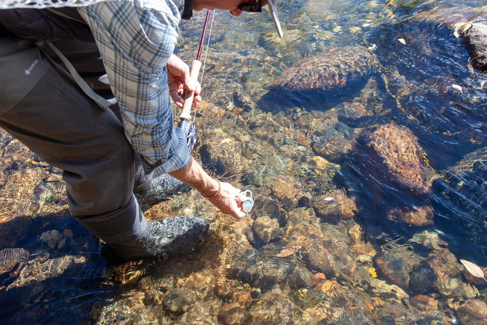 Fishpond Riverkeeper IPX7 submersible design supports reliable wet-environment readings.
