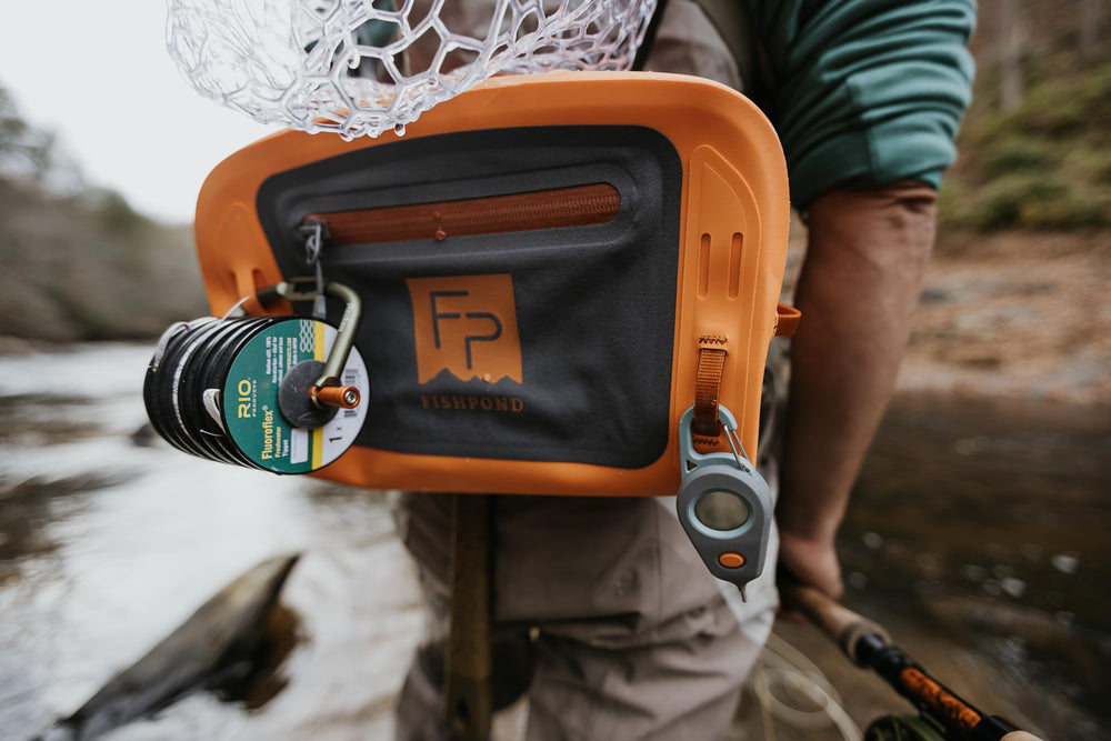 Fishpond Riverkeeper replaceable battery ensures long-term field use.