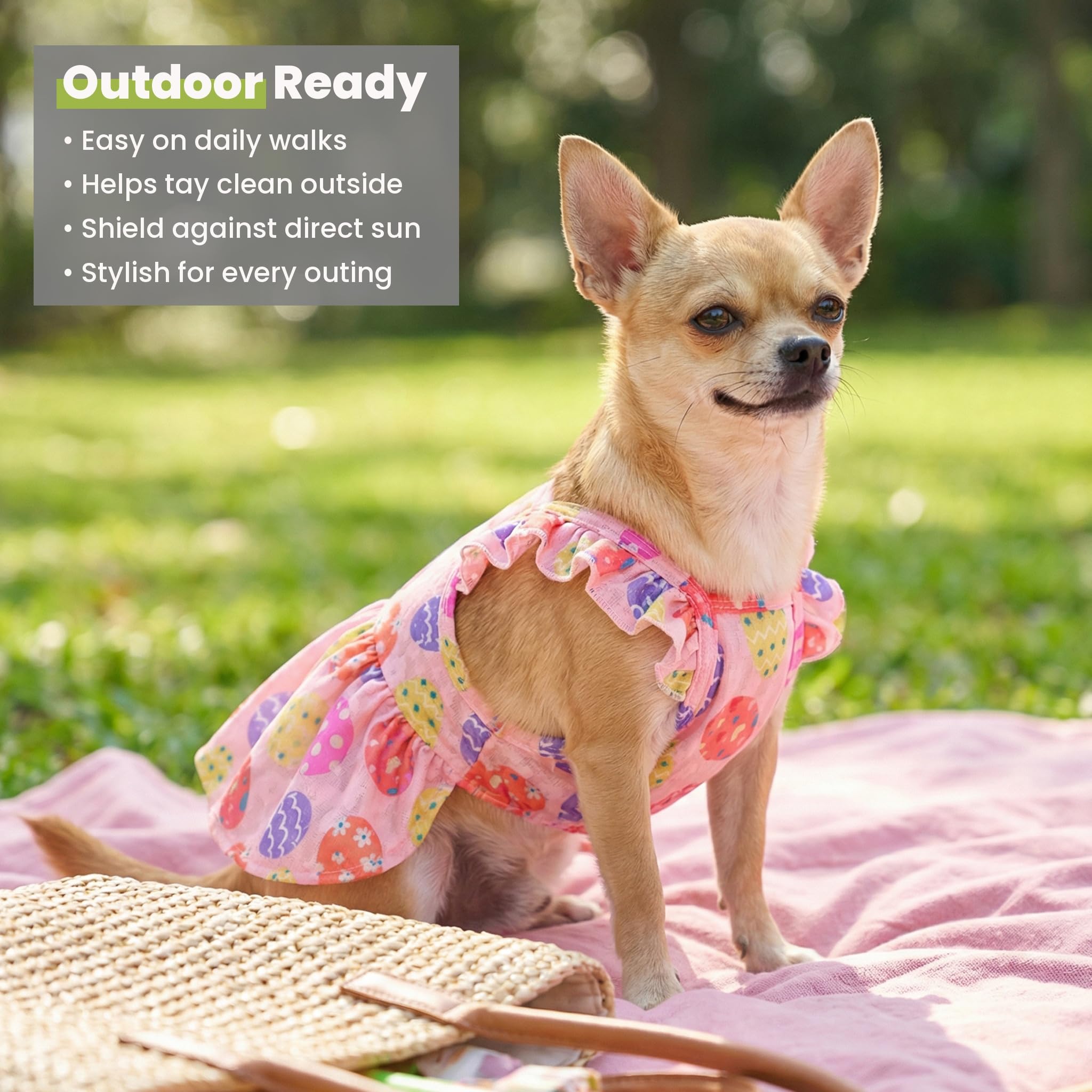 Fitwarm easy-on/off design helps quick dressing and potty breaks.