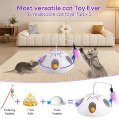 FITWOWFIT fluttering feathers prompt hunting-inspired swats and pounces.
