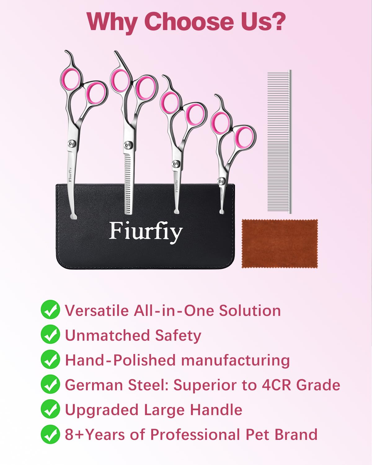 Fiurfiy Furry blade-cleaning guidance illustrating hygiene-friendly grooming