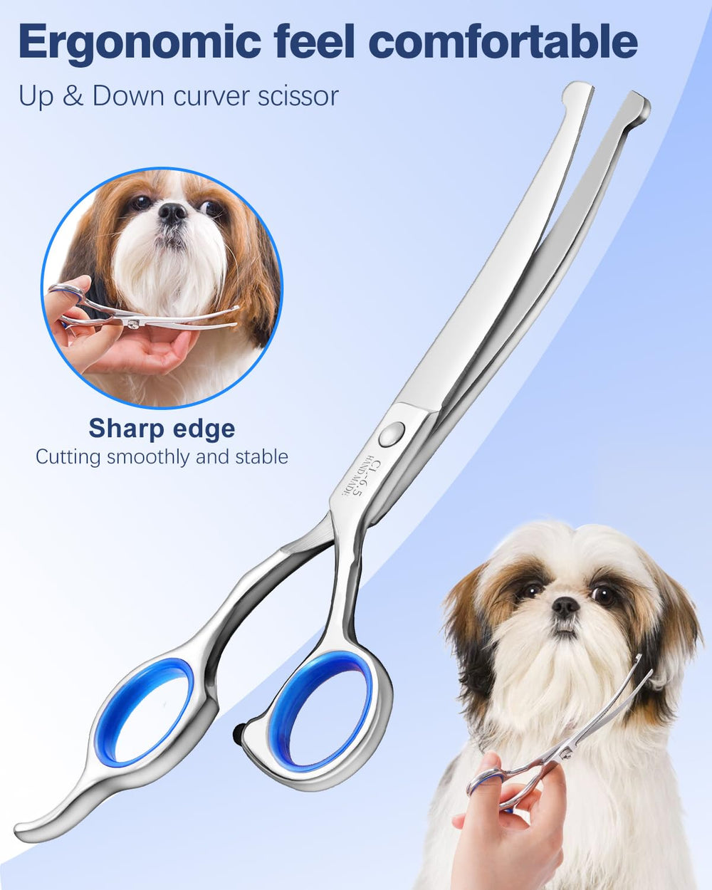 Fiurfiy grooming comb aids detangling and prep before trimming.
