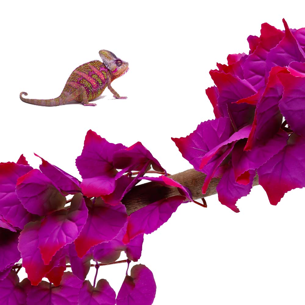 FiveBull pink terrarium decor adds realistic foliage without daily care.