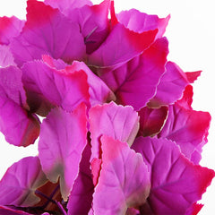 FiveBull pink hanging silk plant brightens terrarium while staying safe for pets.